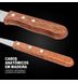 Jogo De Talheres Churrasco Faqueiro Inox 16 Pecas Hamilton Beach BBQ Cabo de Madeira 6